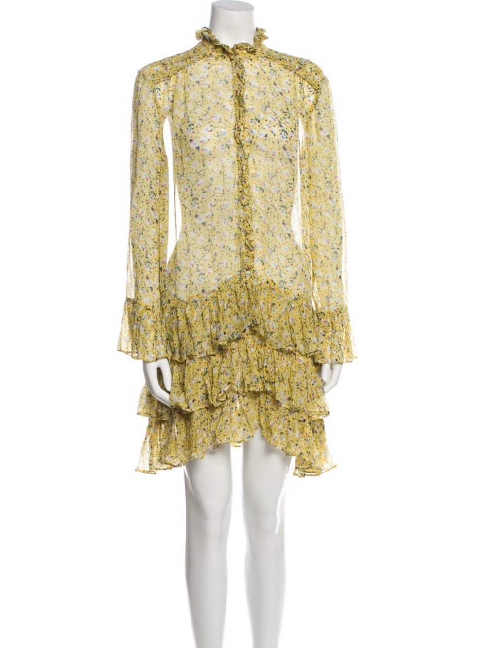 Long-Sleeve Mini Dress